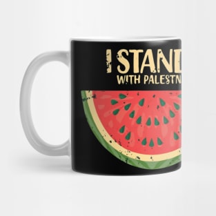 I stand with palestine Mug